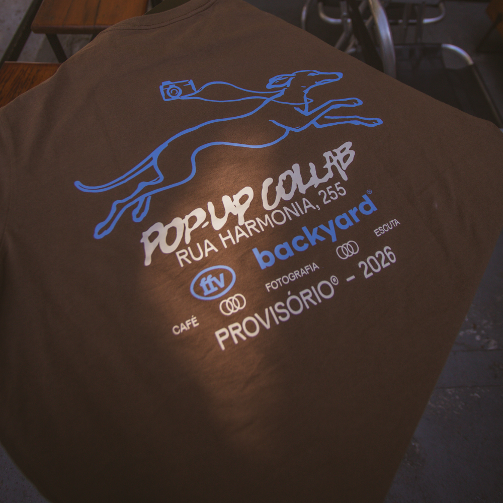 Camiseta FFV x Backyard Marrom