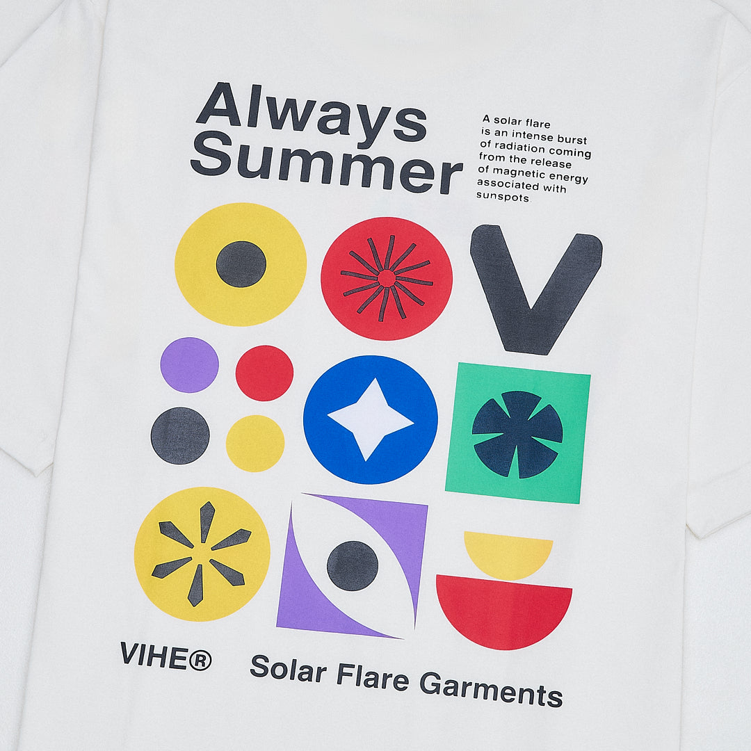 Camiseta Vihe Always Summer Branca