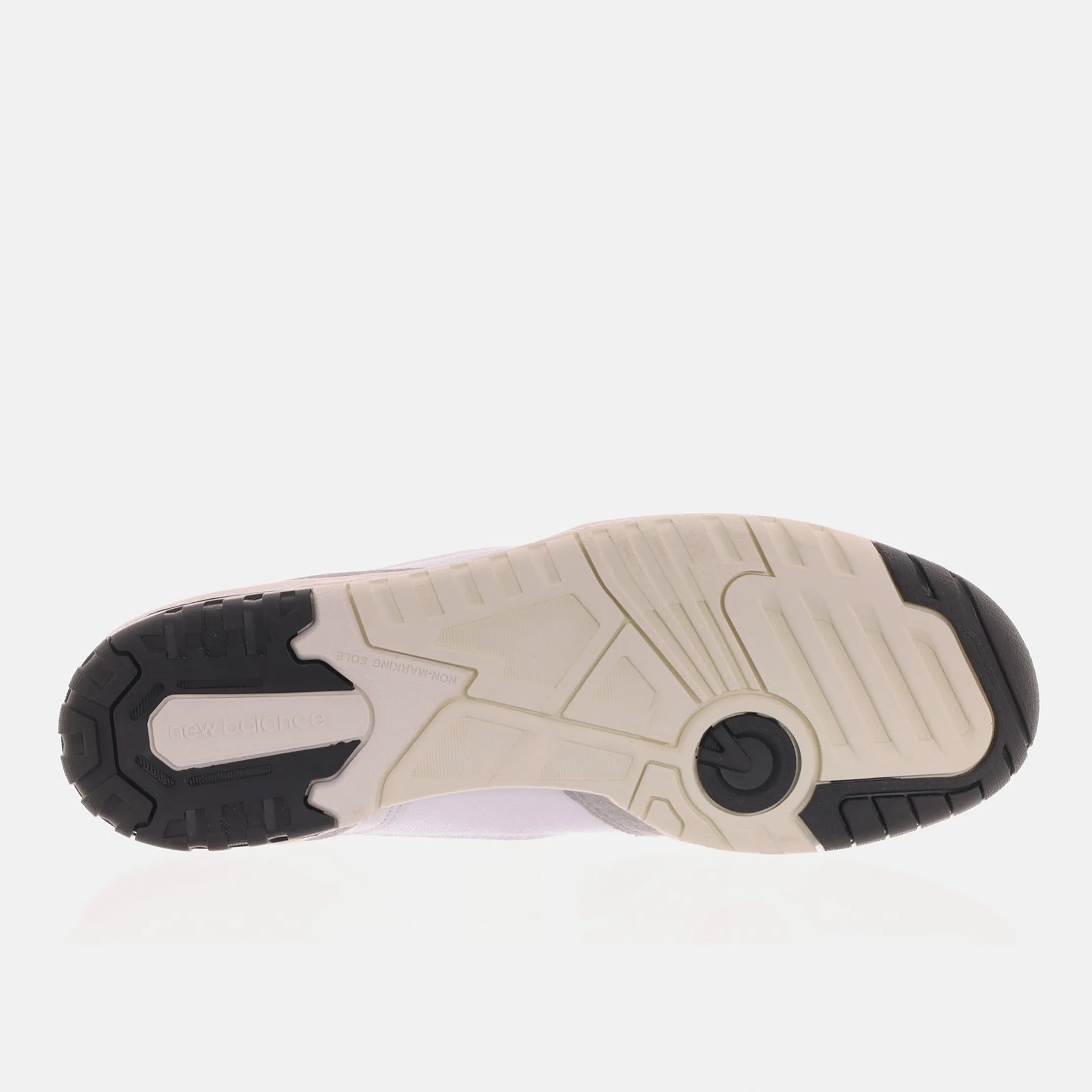 Tênis New Balance 550 Masculino Branco Preto Prata