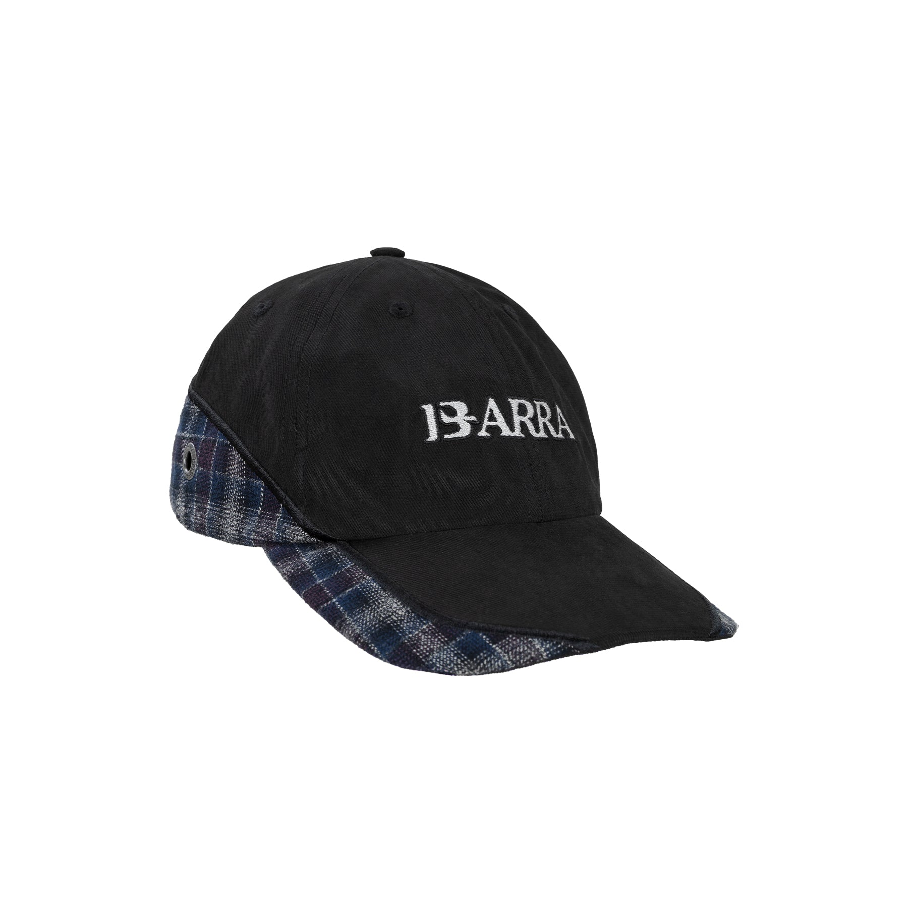 Boné Dad Hat Barra Crew Textura Preto