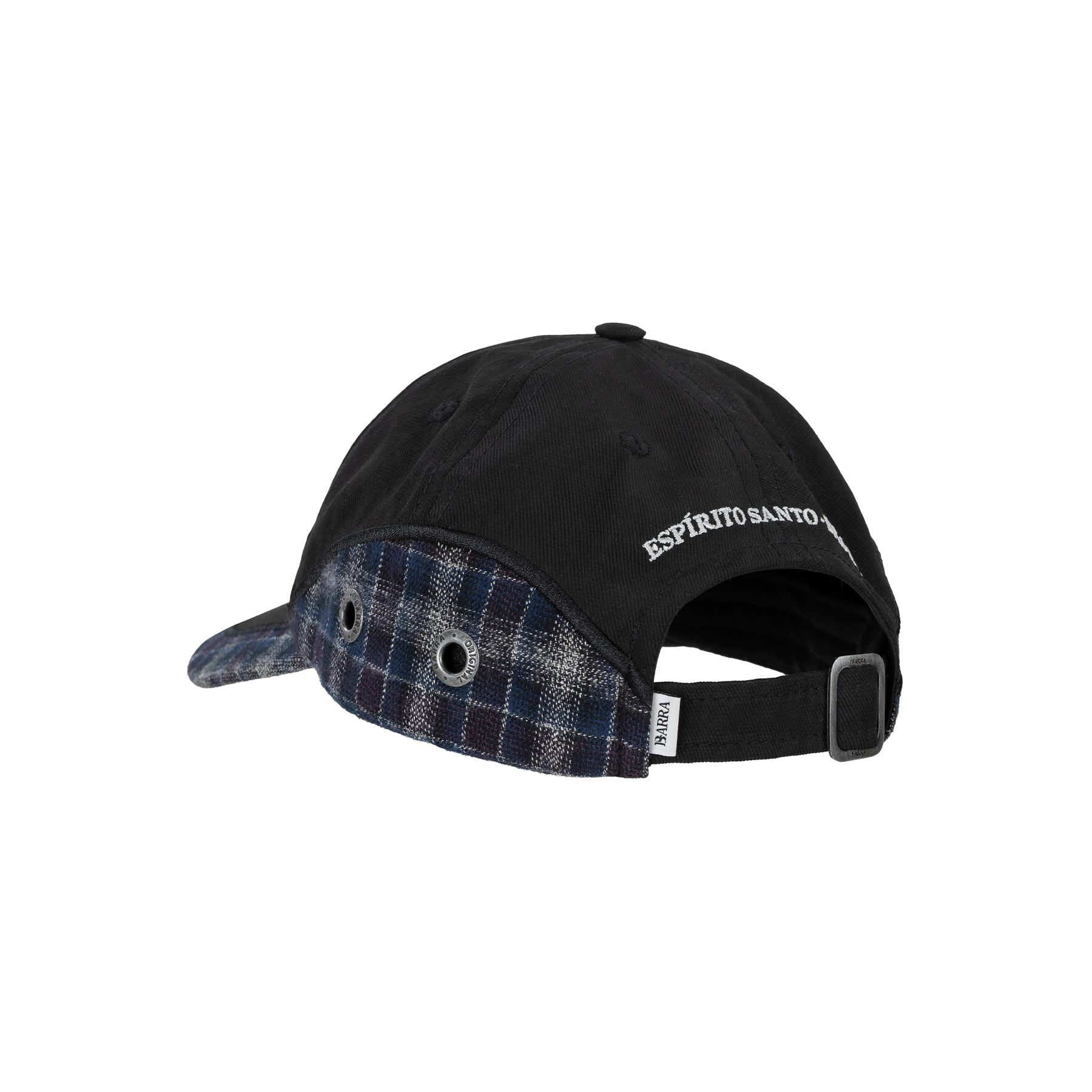 Boné Dad Hat Barra Crew Textura Preto