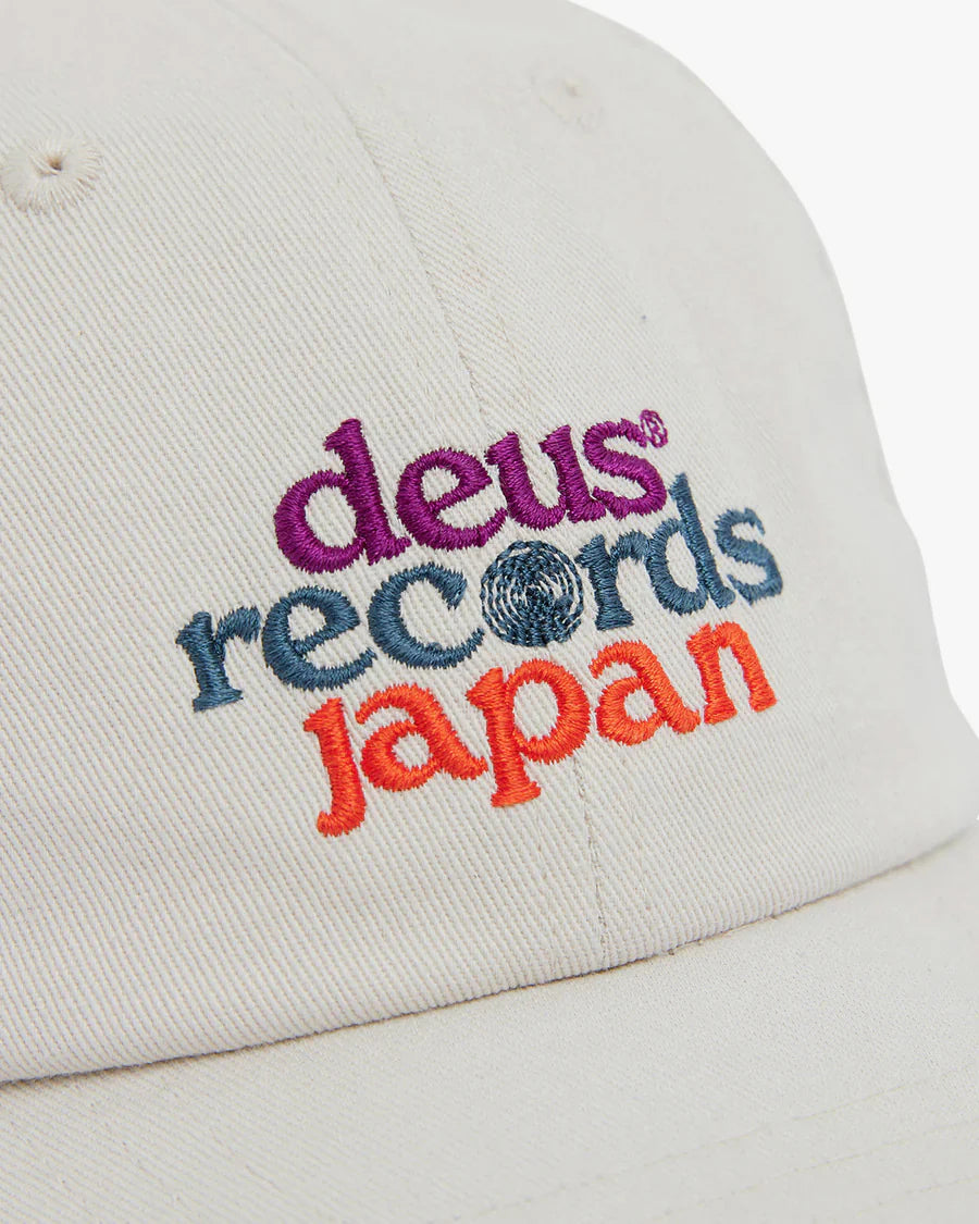 Boné Deus Ex Machina Records Dad Hat Strata Off White
