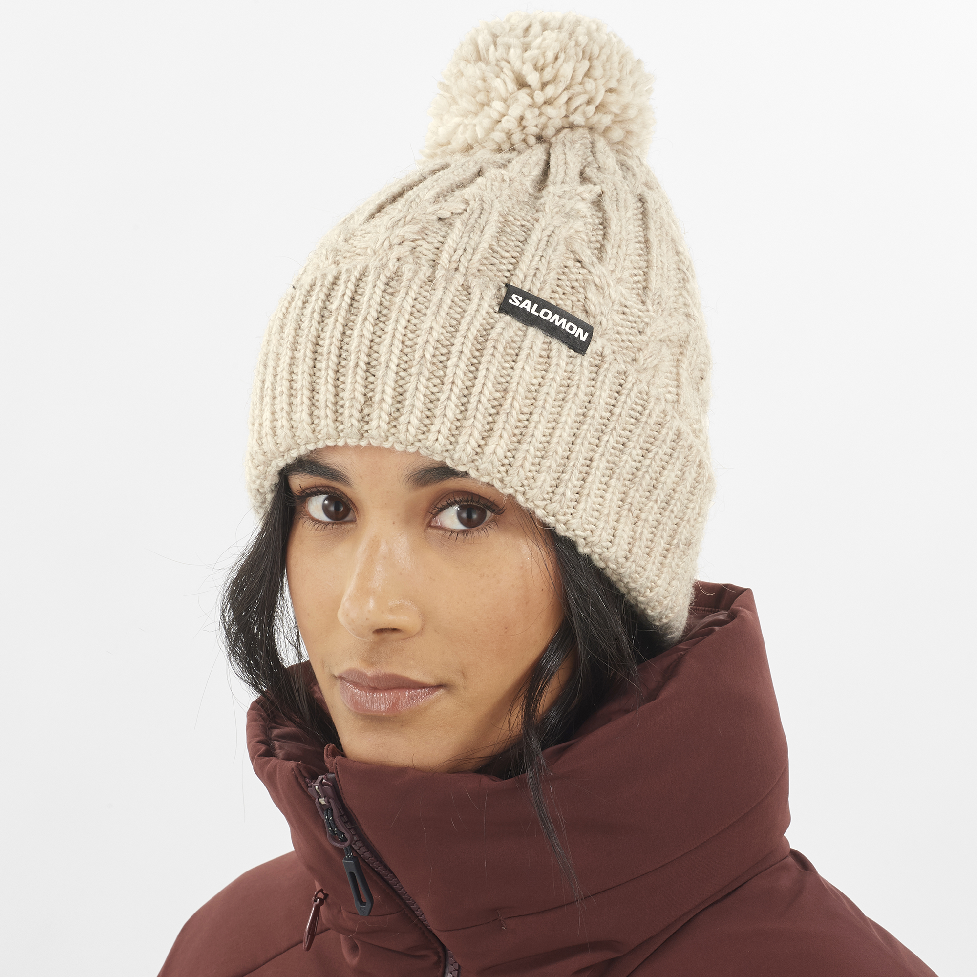 Gorro Salomon Ivy Beanie Bege