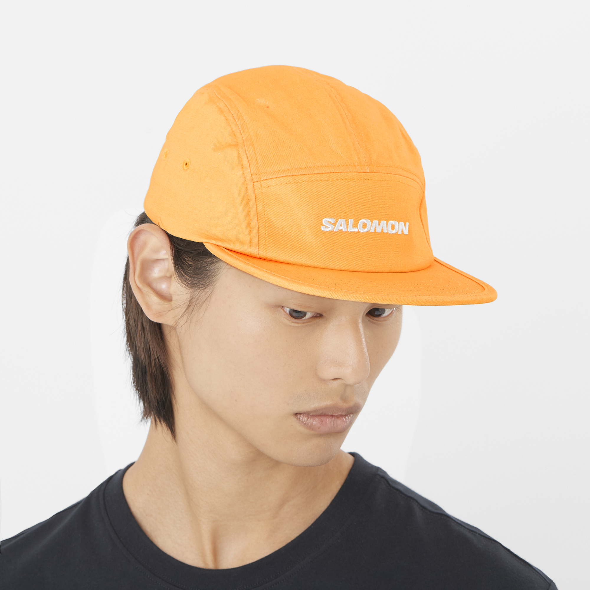 Boné Salomon 5 Panel Salmão