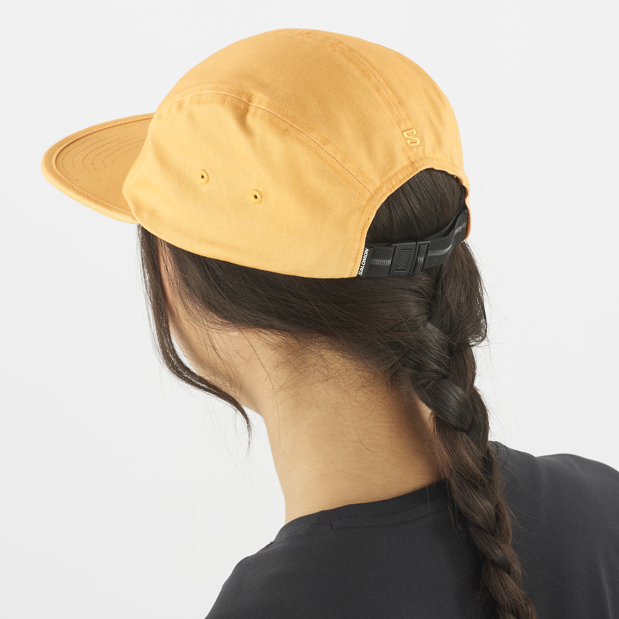 Boné Salomon 5 Panel Salmão