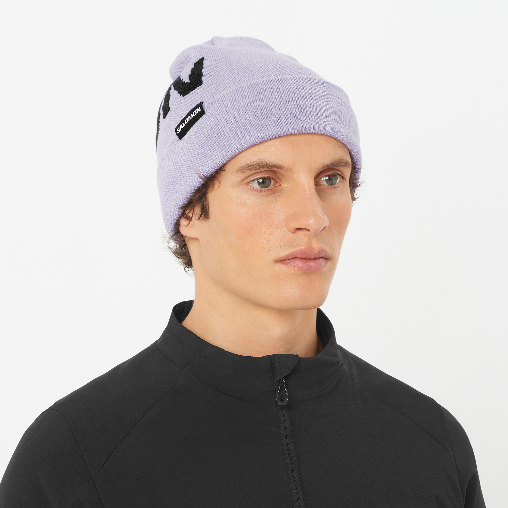 Gorro Salomon Hermitage Cosmic Sky Cinza
