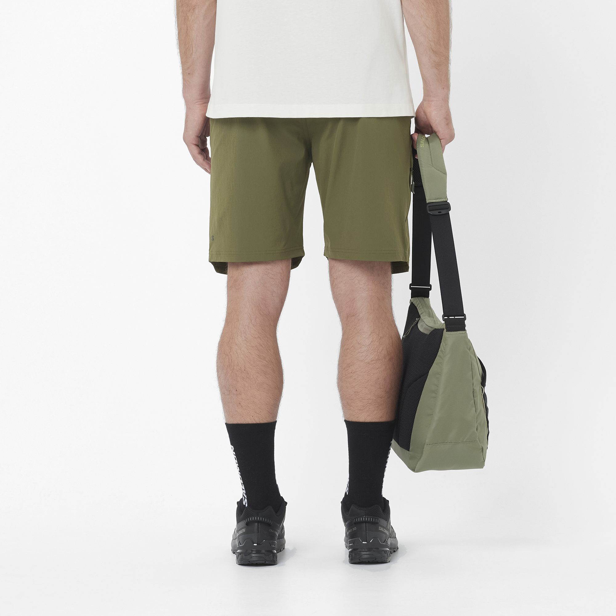 Shorts Salomon Wayfarer 2.0 Masculino Leaf Verde