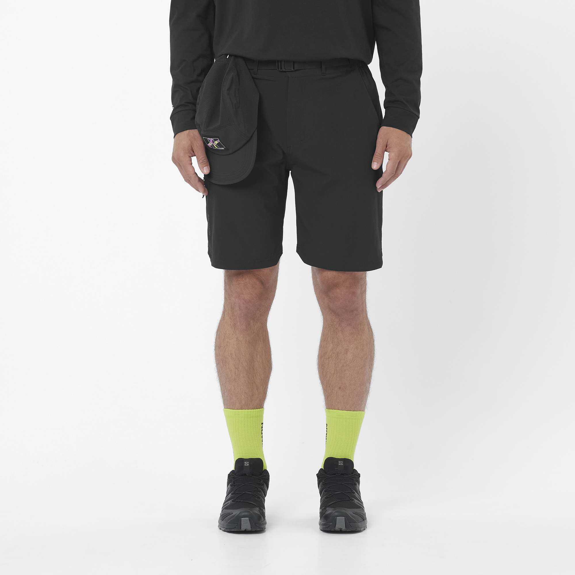 Shorts Salomon Wayfarer 2.0 Masculina Deep Preto