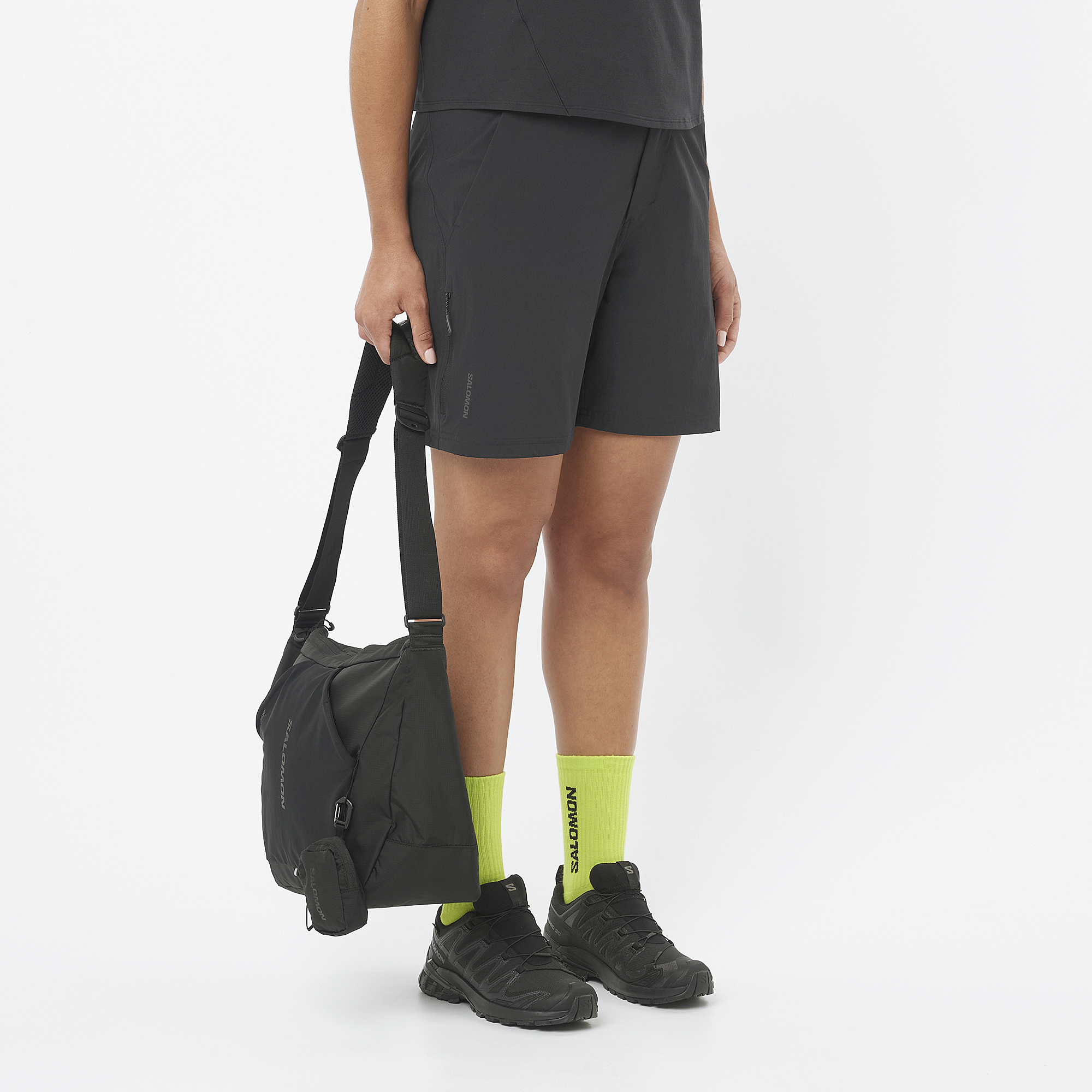 Shorts Salomon Wayfarer 2.0 Feminino Deep Preto