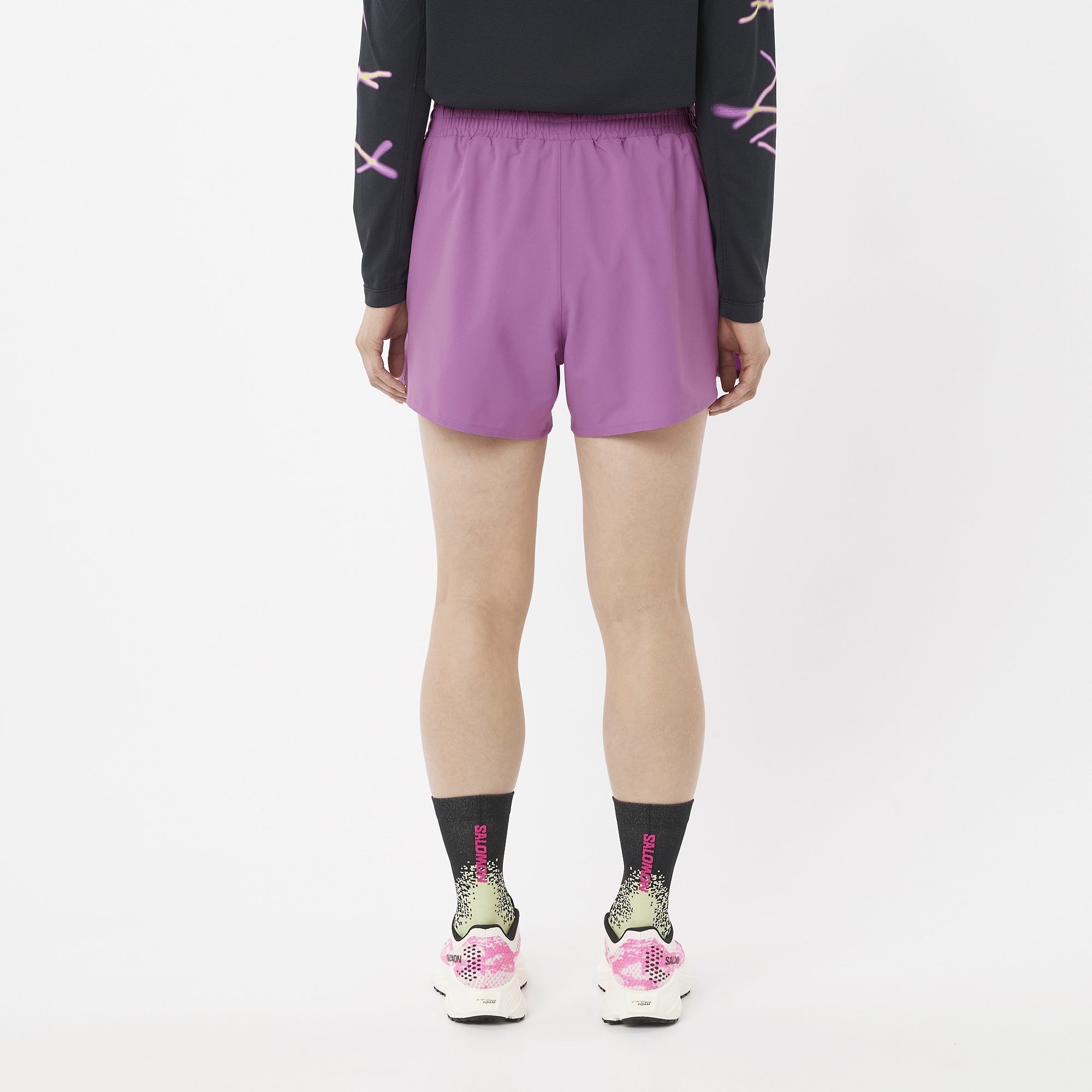 Shorts SHKout Core 2in1 4 Feminino Iris Orchid