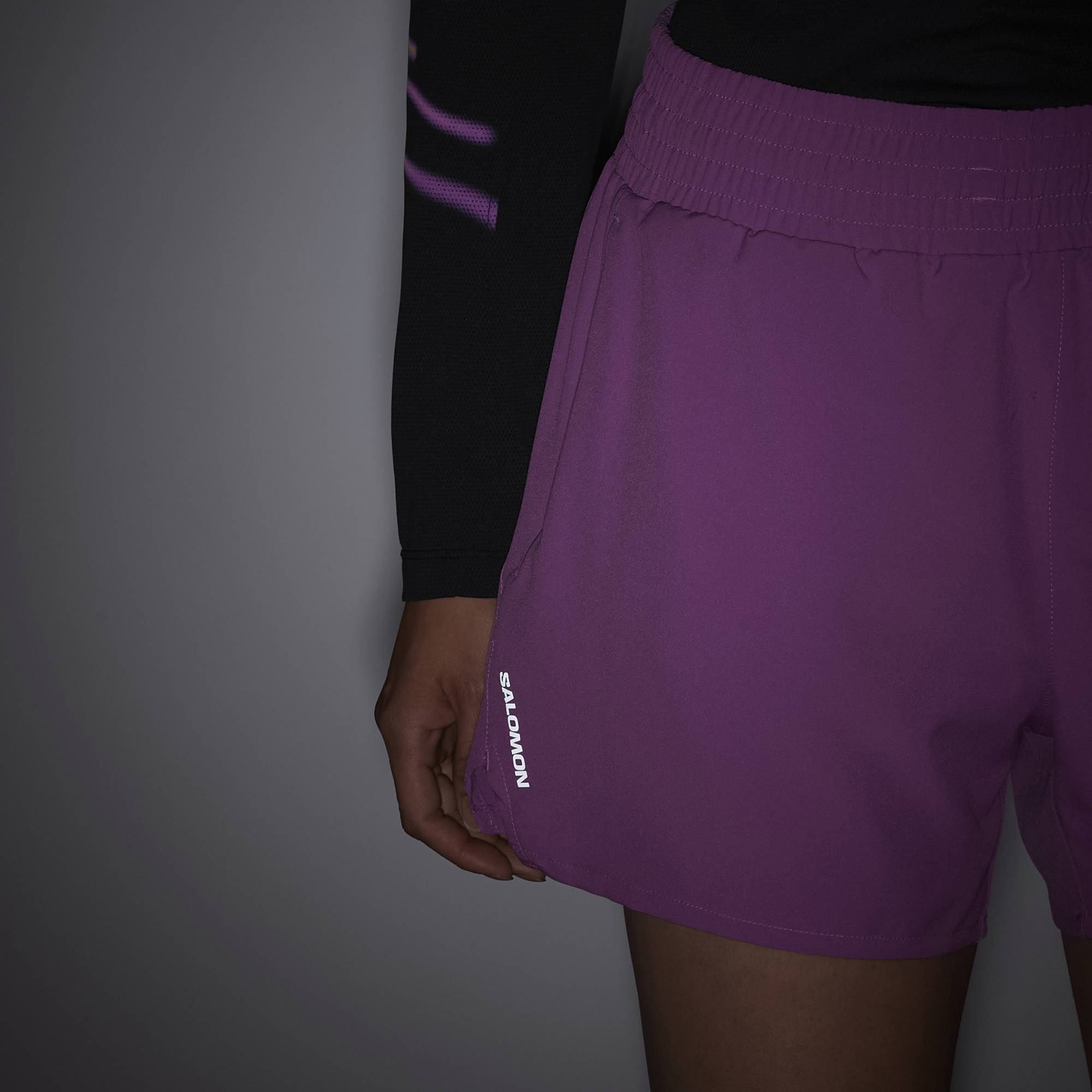 Shorts SHKout Core 2in1 4 Feminino Iris Orchid