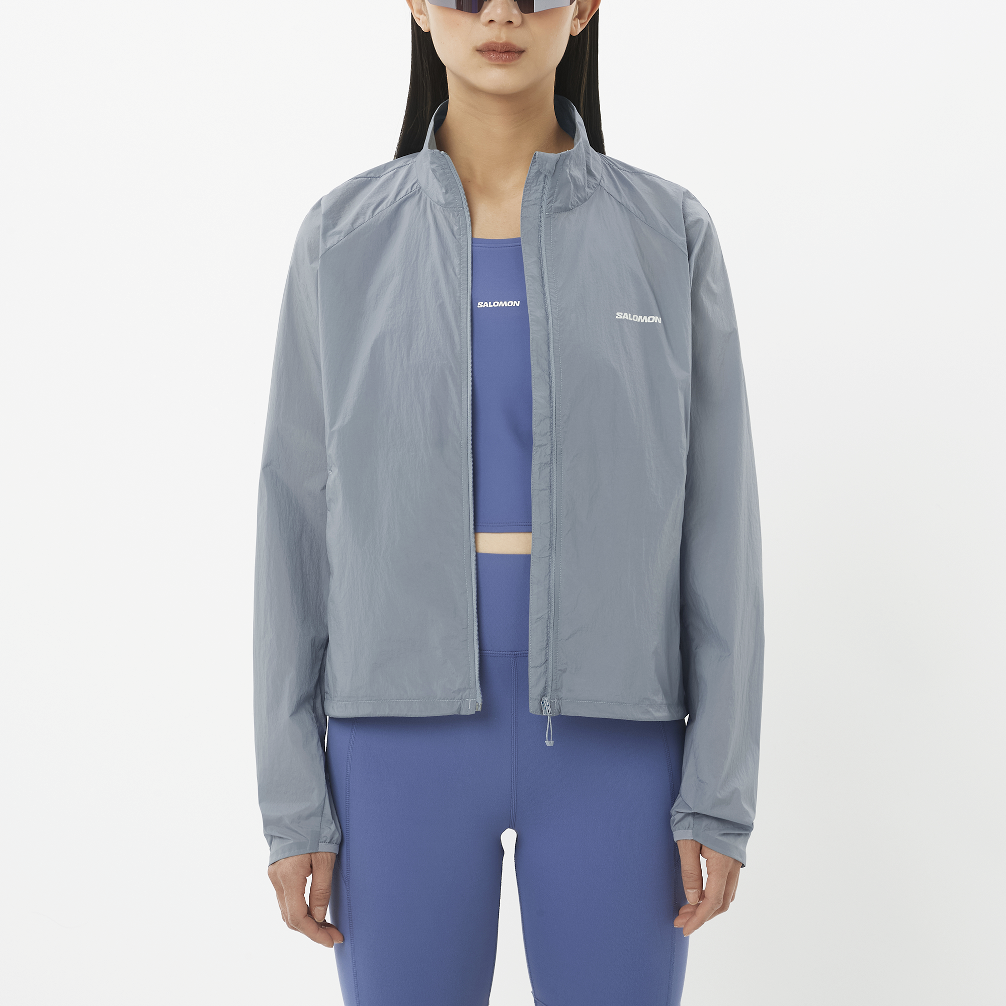 Jaqueta Salomon SHKout Fly Feminina Winds Azul