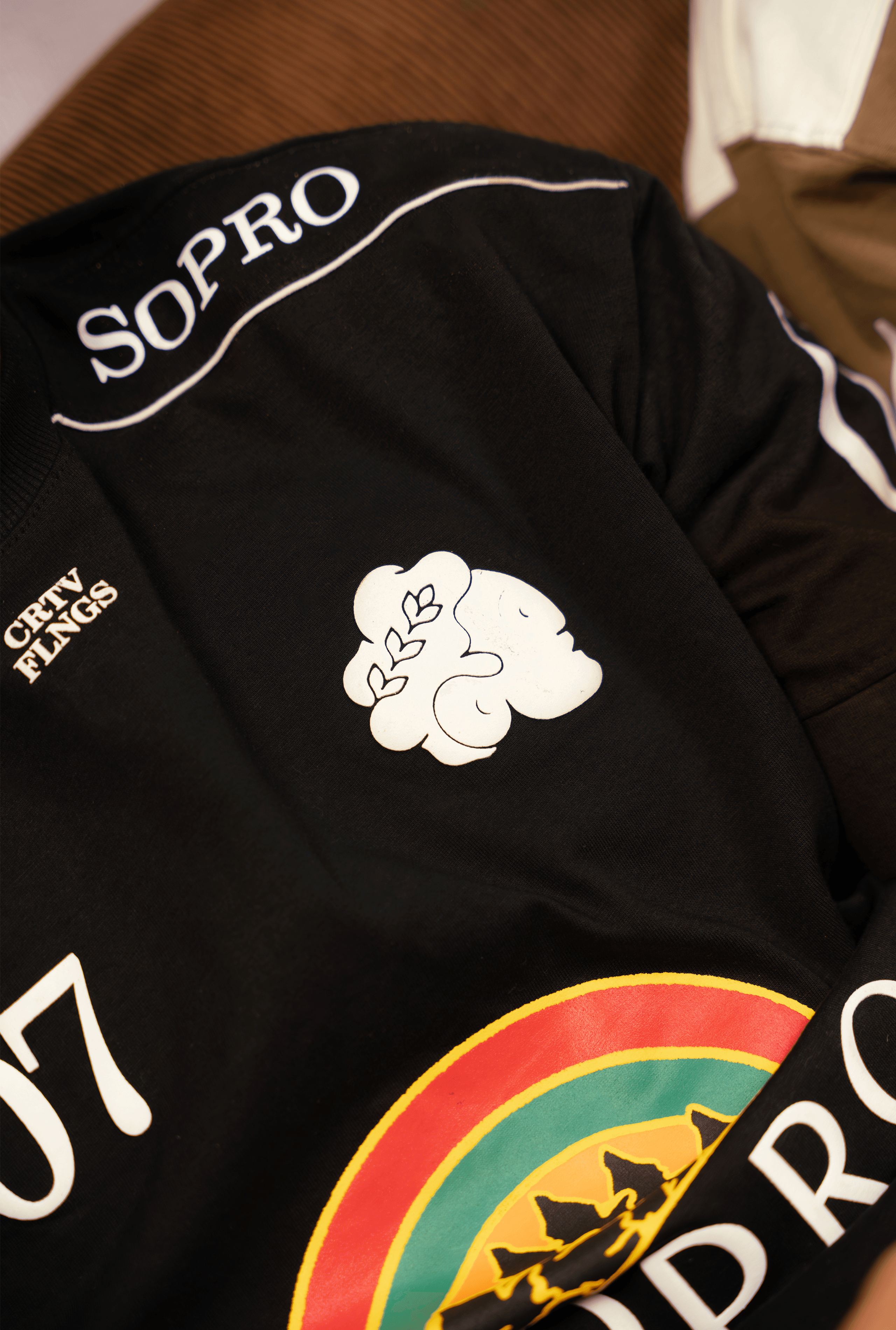 Camiseta Sopro Rolimã Racing Preta