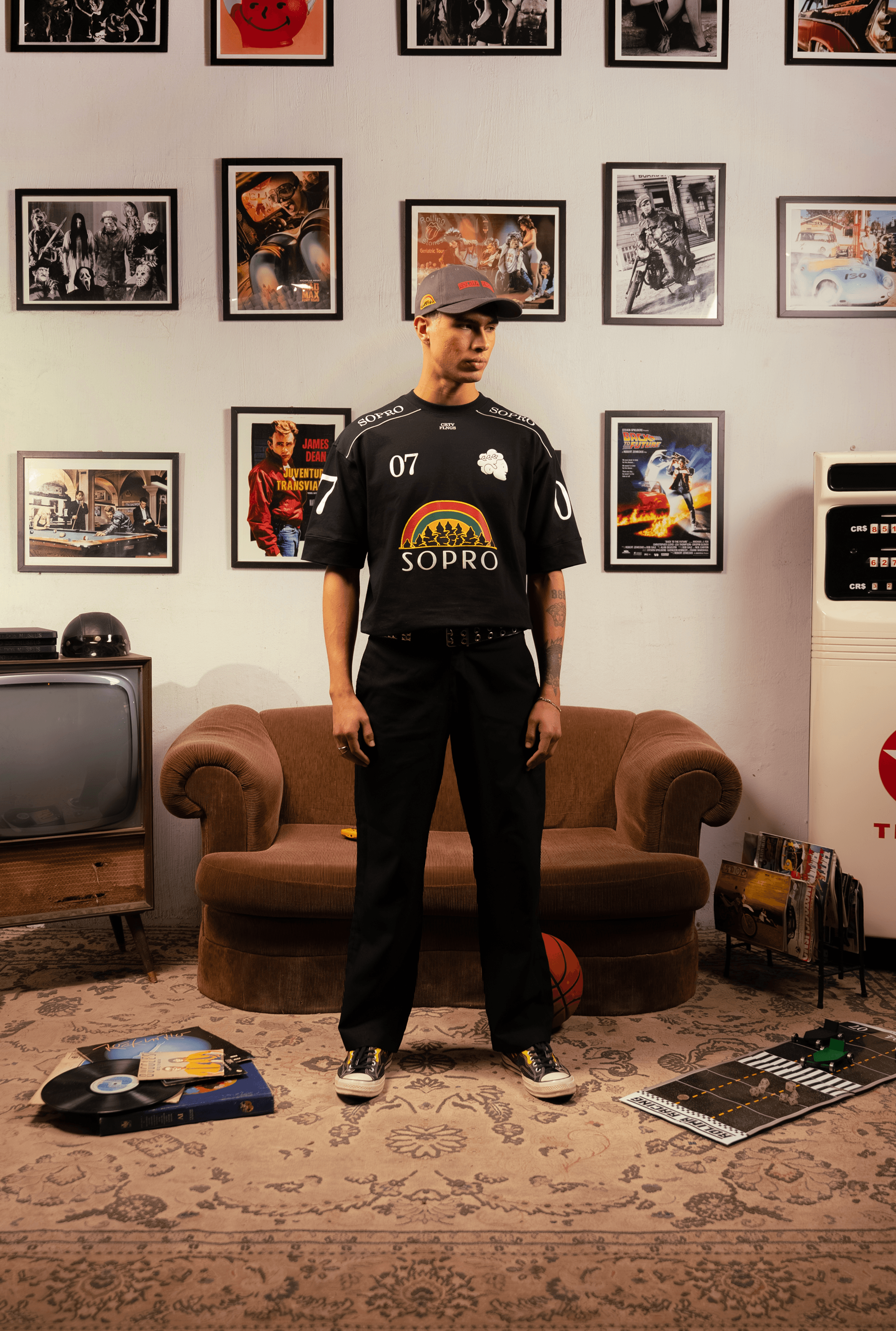 Camiseta Sopro Rolimã Racing Preta