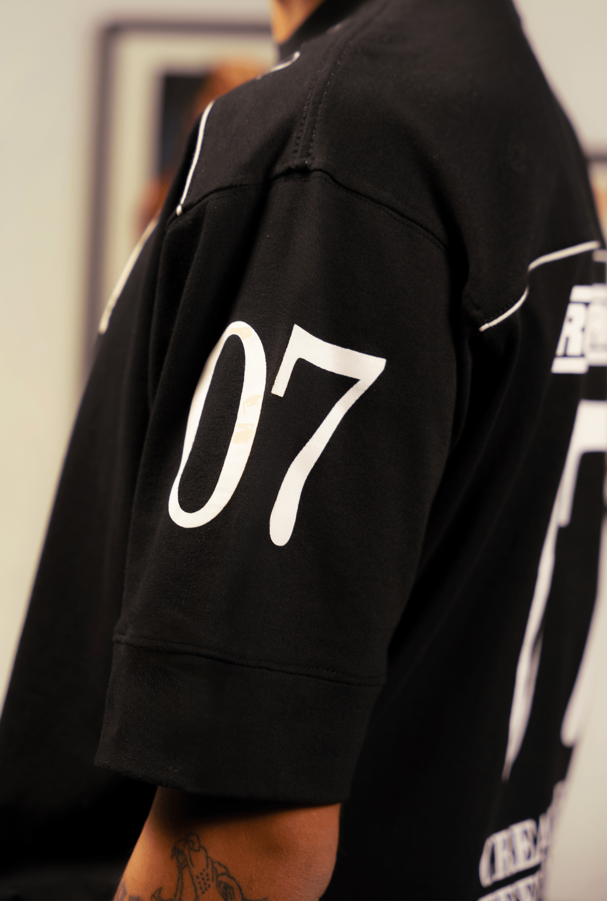 Camiseta Sopro Rolimã Racing Preta