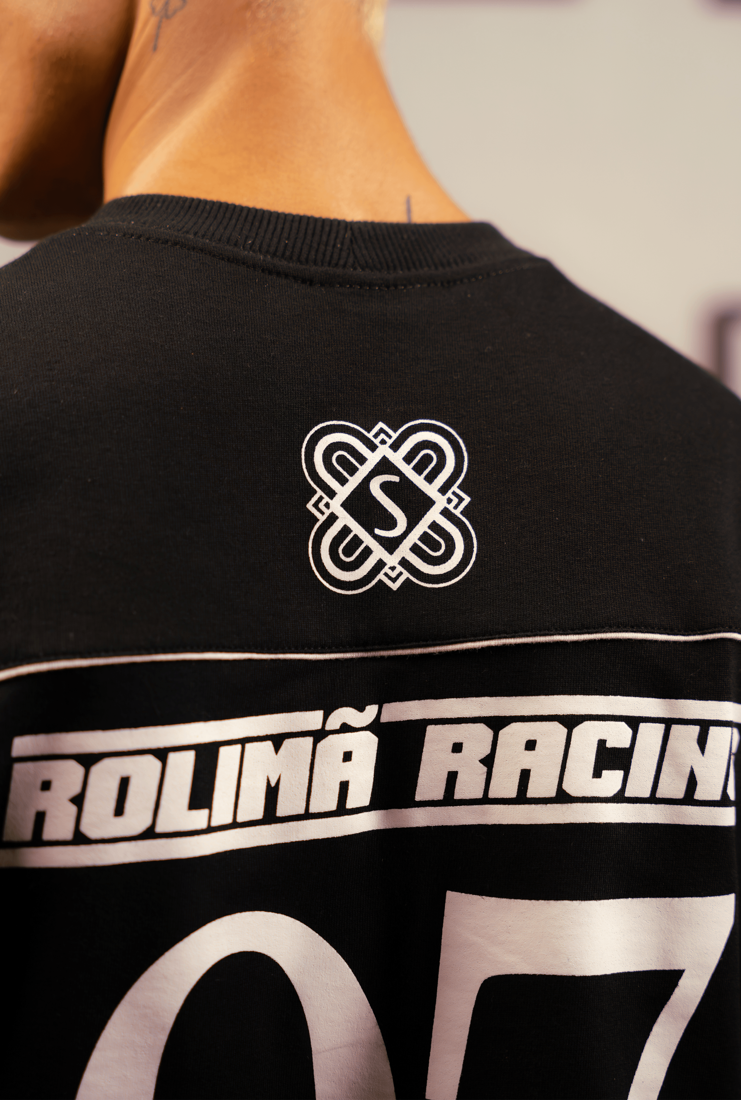 Camiseta Sopro Rolimã Racing Preta