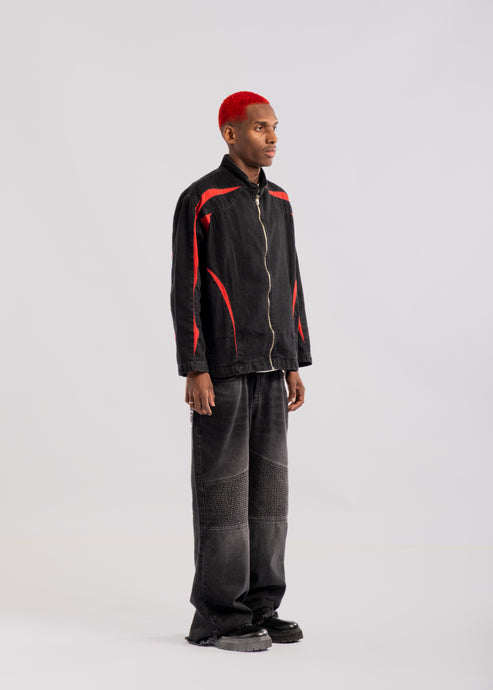 Jaqueta Ciena Racer Denim