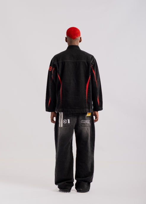 Jaqueta Ciena Racer Denim