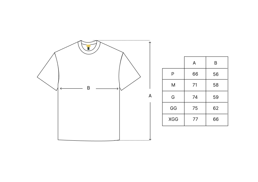 Camiseta Class Inverso Vermelha