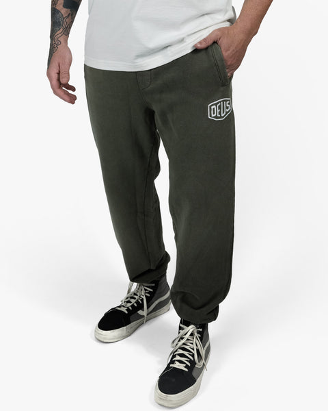 Calça Deus Ex Machina Shield Estonada Verde Militar