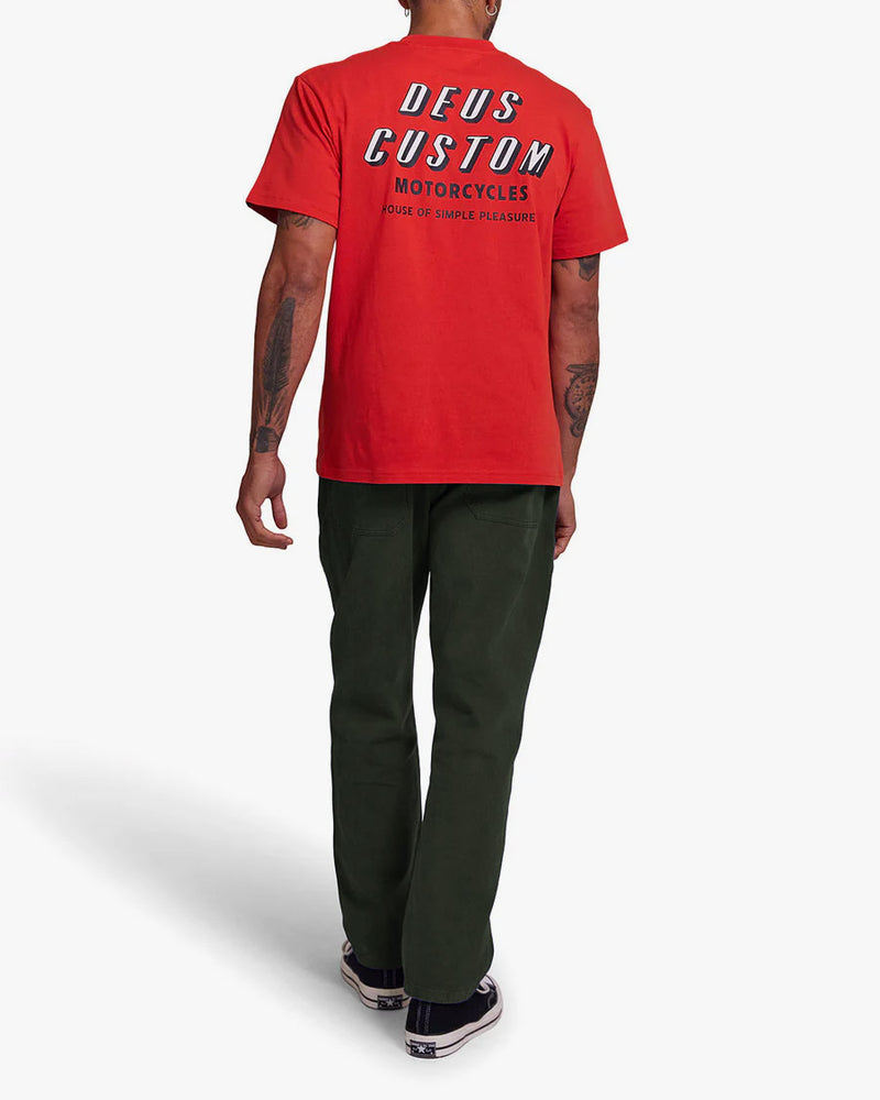 Calça Deus Ex Machina Worker Hank SP Verde Militar