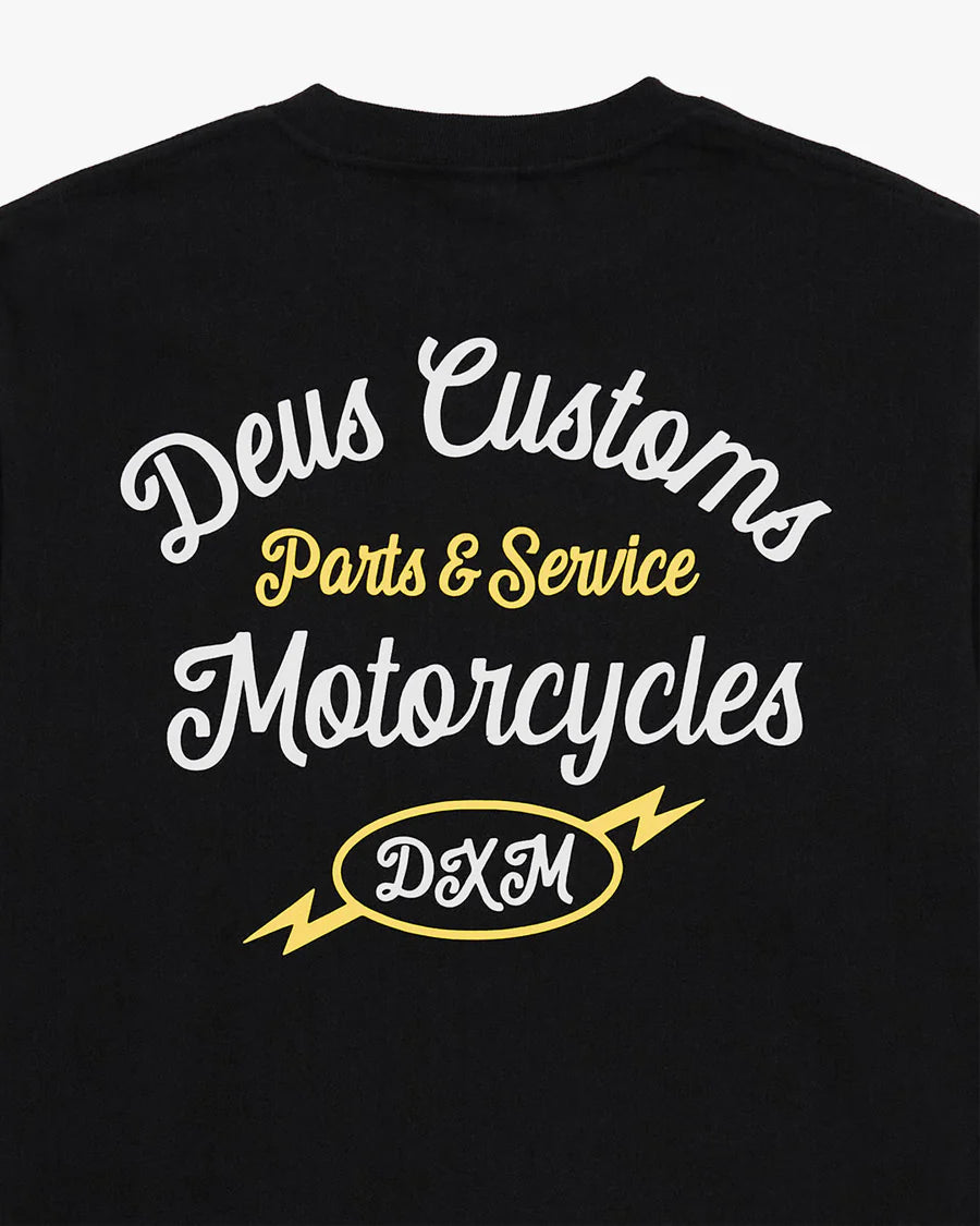 Camiseta Box Fit Manga Longa Deus Ex Machina Lota Preta