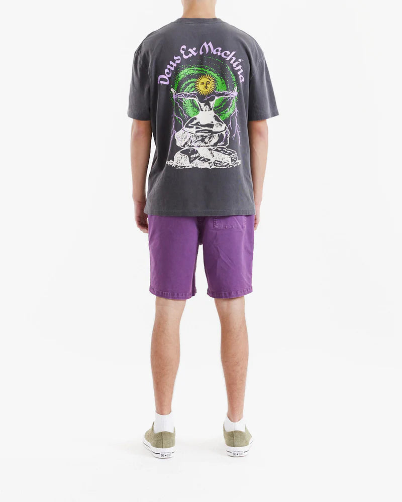 Camiseta Deus Ex Machina Open Head Chumbo