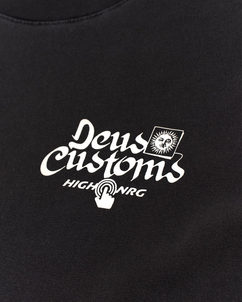 Camiseta Deus Ex Machina Open Head Chumbo