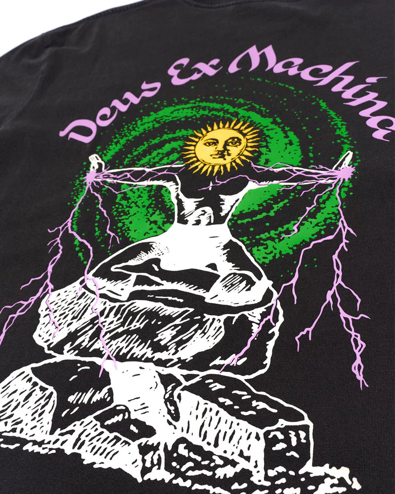 Camiseta Deus Ex Machina Open Head Chumbo