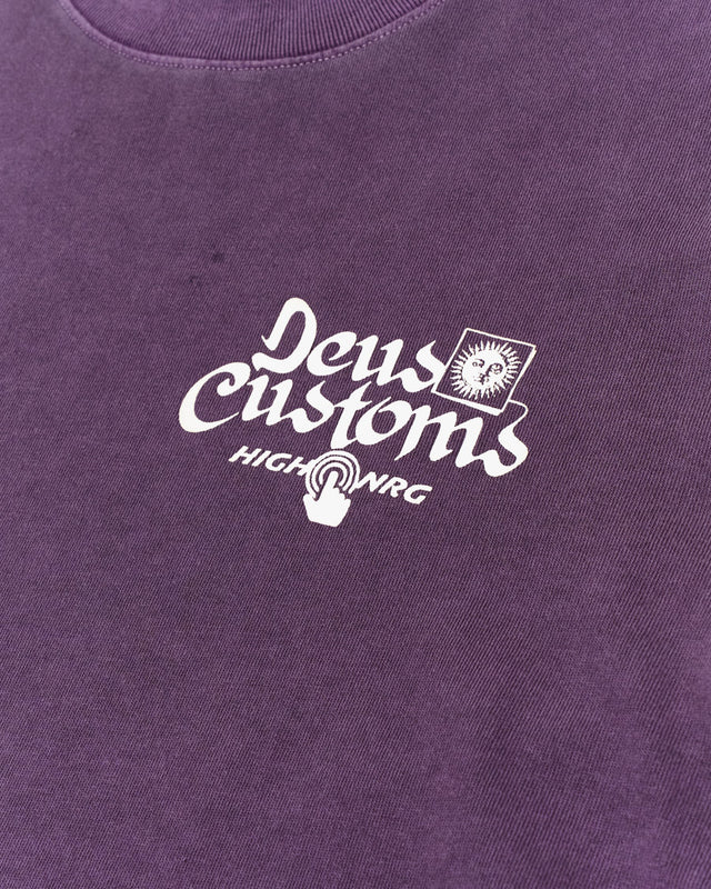 Camiseta Deus Ex Machina Open Head Roxa