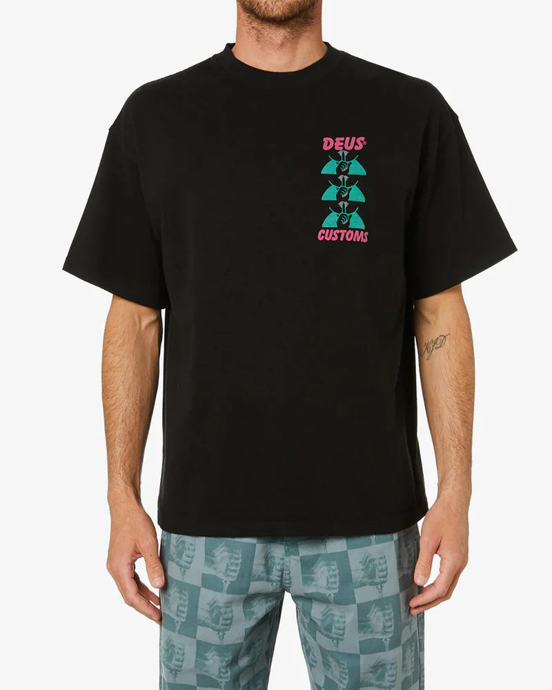 Camiseta Deus Ex Machina Posy Chumbo