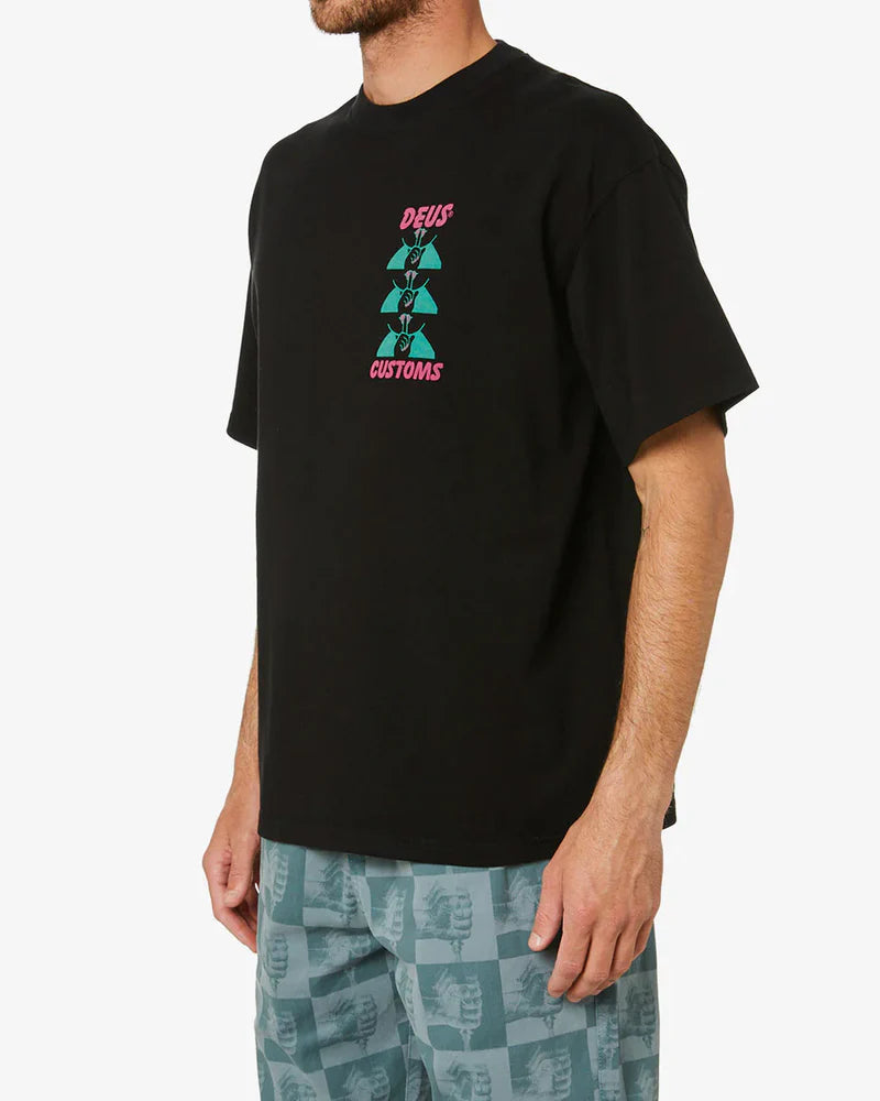 Camiseta Deus Ex Machina Posy Chumbo