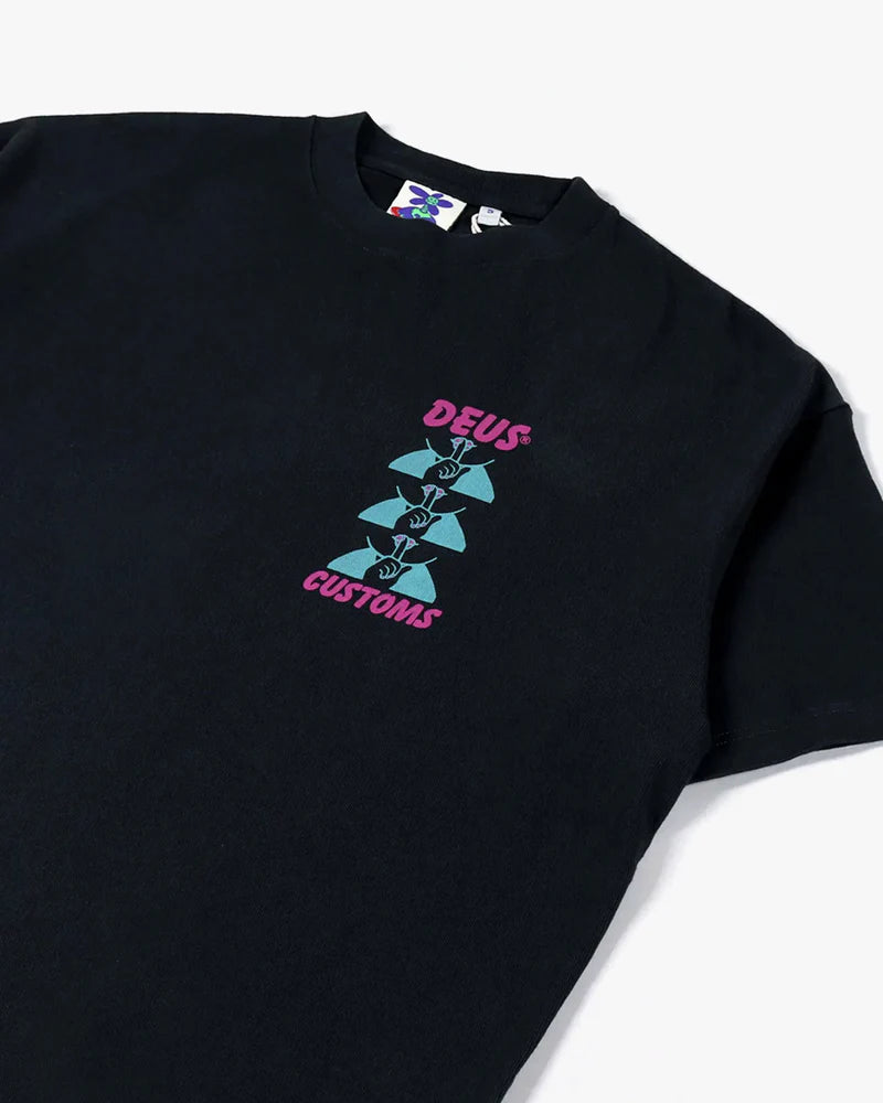 Camiseta Deus Ex Machina Posy Chumbo
