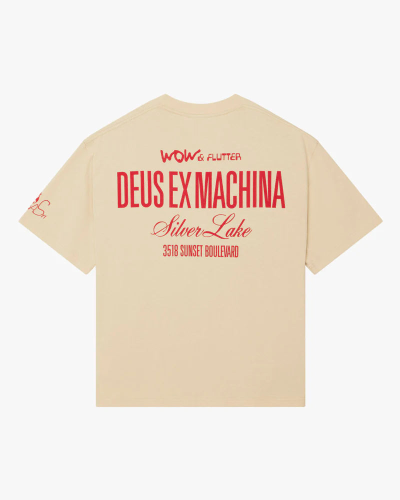 Camiseta Deus Ex Machina Sensory Overload Bege