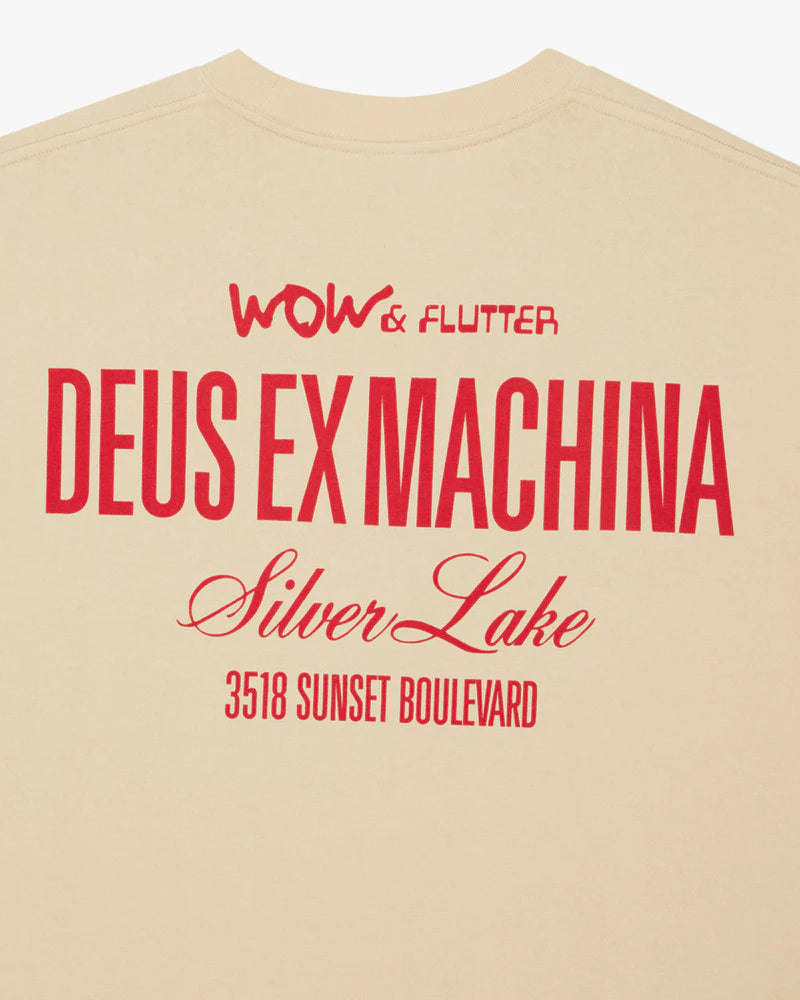 Camiseta Deus Ex Machina Sensory Overload Bege