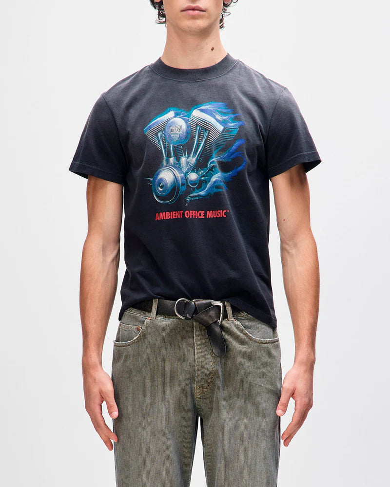 Camiseta Deus Ex Machina Productive Chumbo