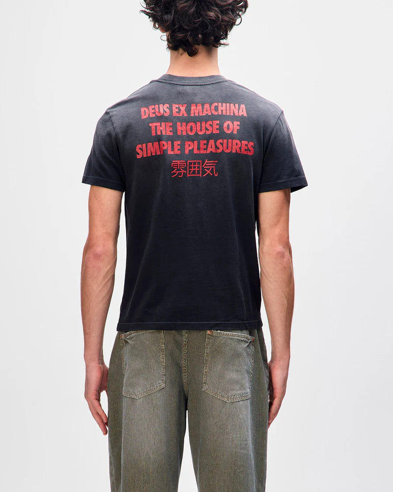 Camiseta Deus Ex Machina Productive Chumbo