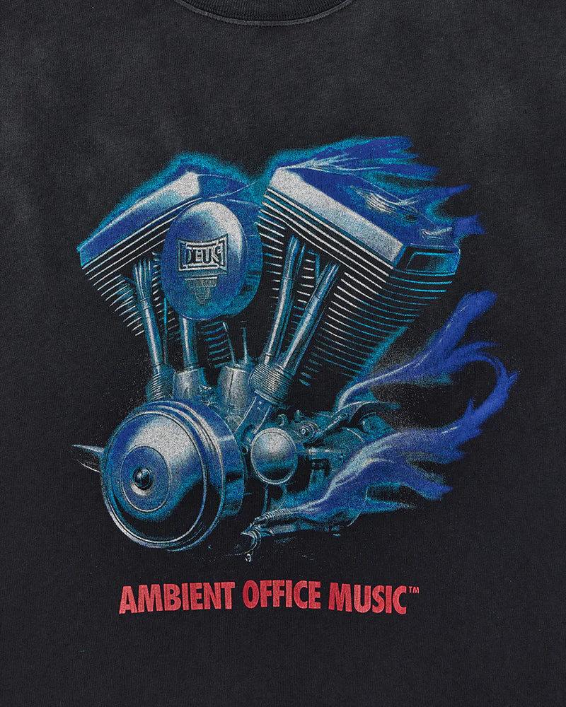 Camiseta Deus Ex Machina Productive Chumbo