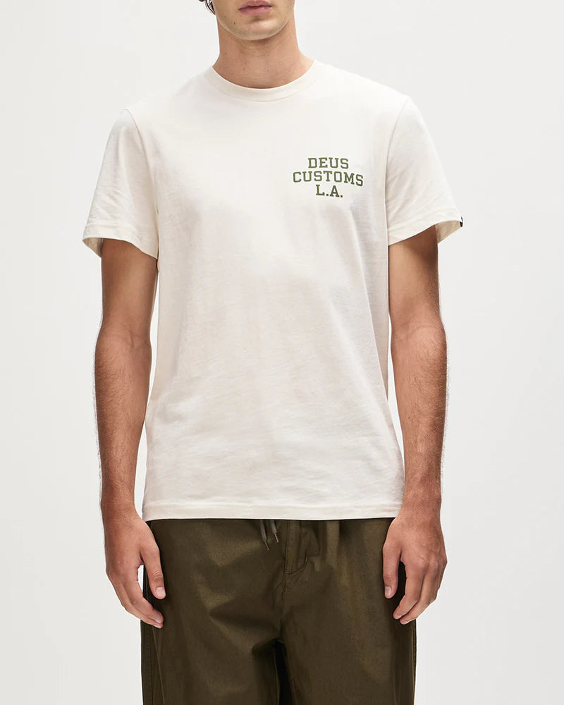 Camiseta Deus Ex Machina Quickbeak Off White