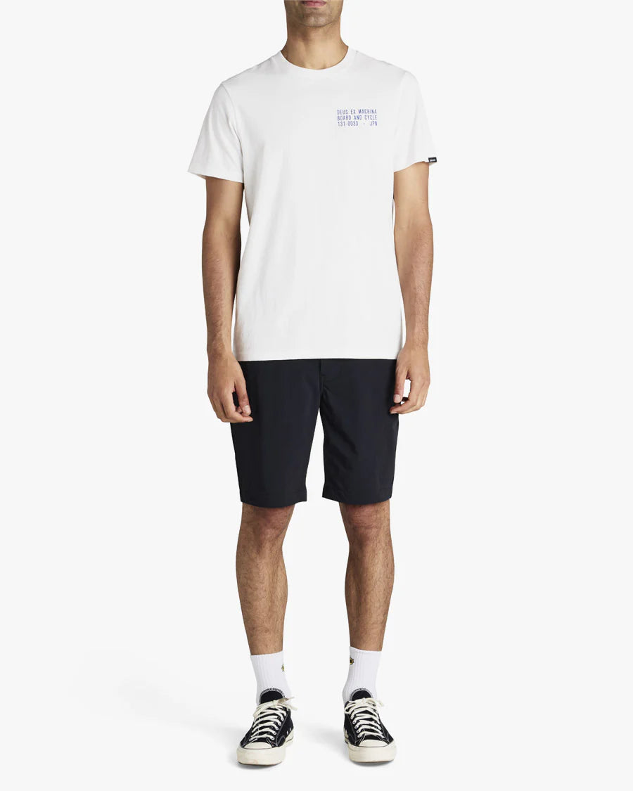 Camiseta Regular Fit Deus Ex Machina Recoil Off White