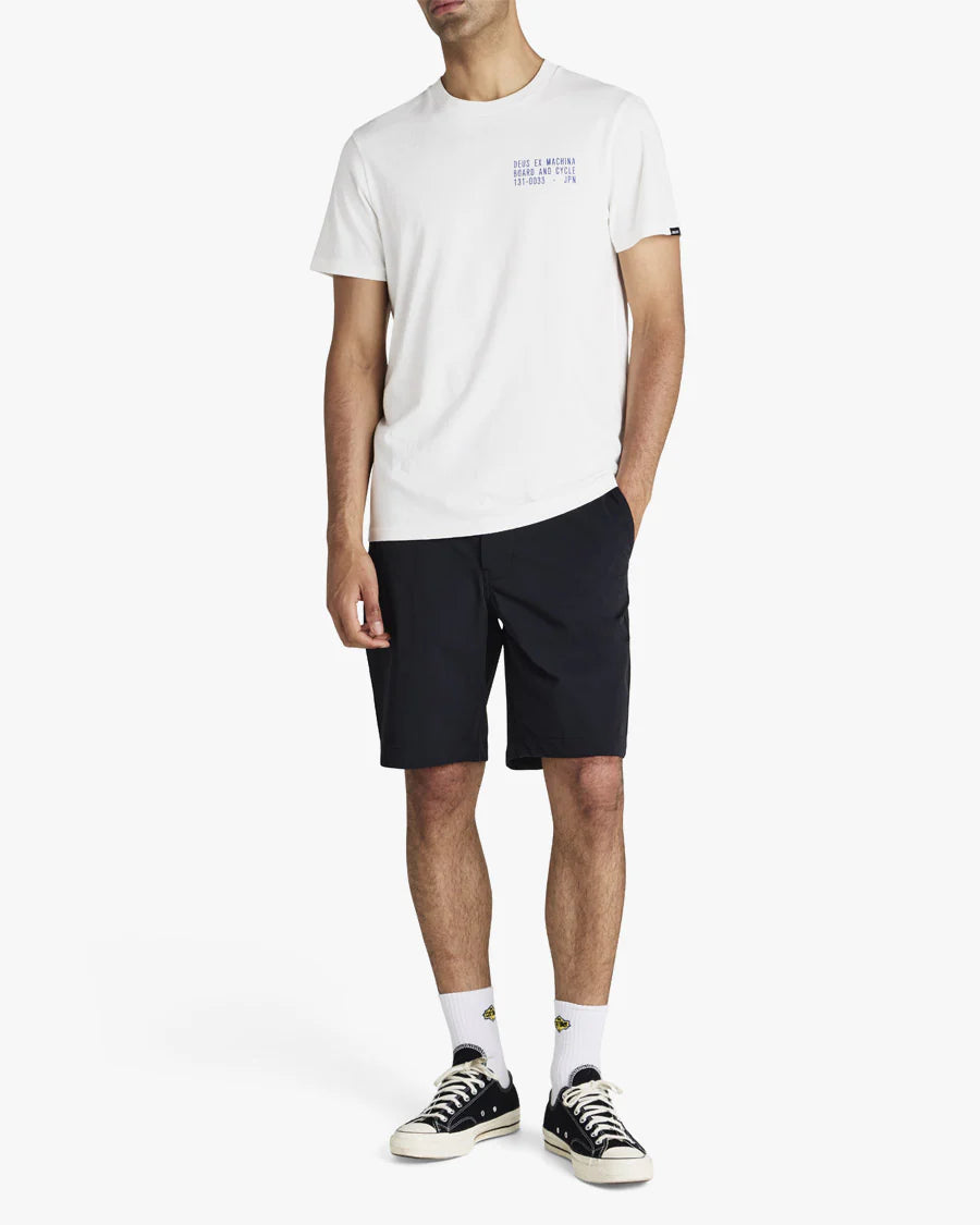 Camiseta Regular Fit Deus Ex Machina Recoil Off White