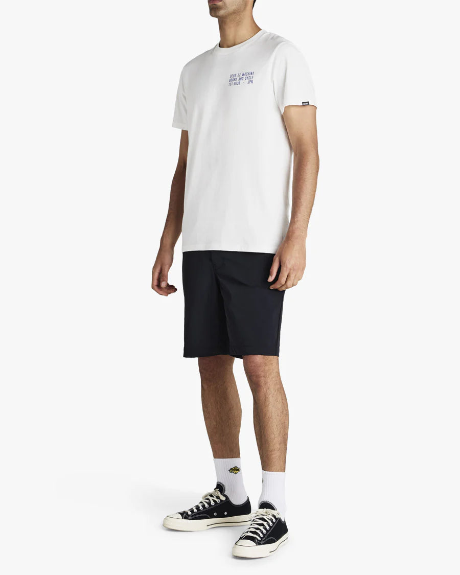 Camiseta Regular Fit Deus Ex Machina Recoil Off White