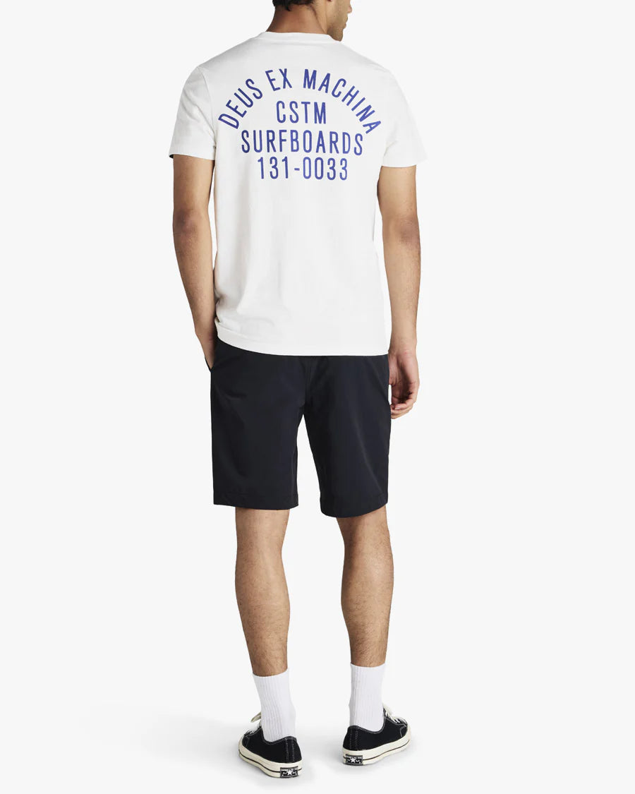 Camiseta Regular Fit Deus Ex Machina Recoil Off White