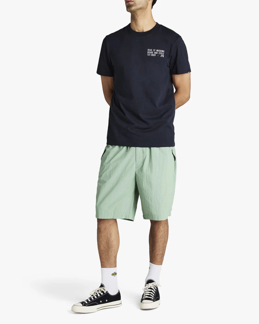 Camiseta Regular Fit Deus Ex Machina Recoil Preta