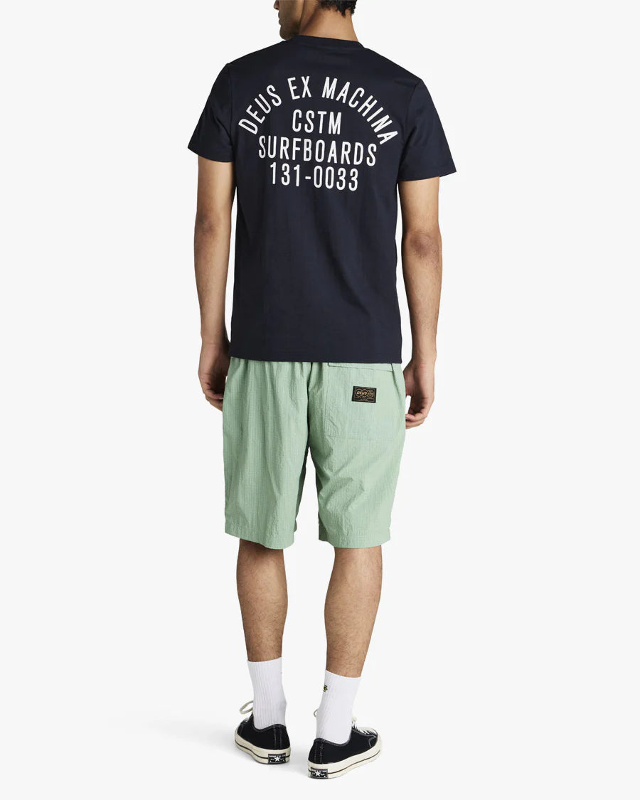 Camiseta Regular Fit Deus Ex Machina Recoil Preta