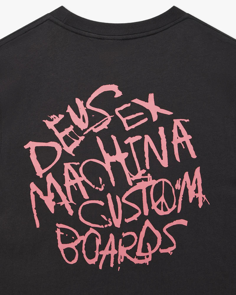 Camiseta Deus Ex Machina Scrambler Chumbo