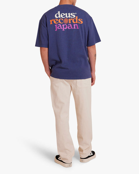 Camiseta Oversized Deus Ex Machina Strata Marinho