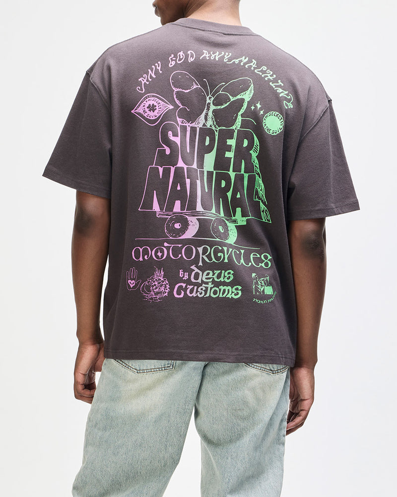 Camiseta Deus Ex Machina Temple Torque Cinza