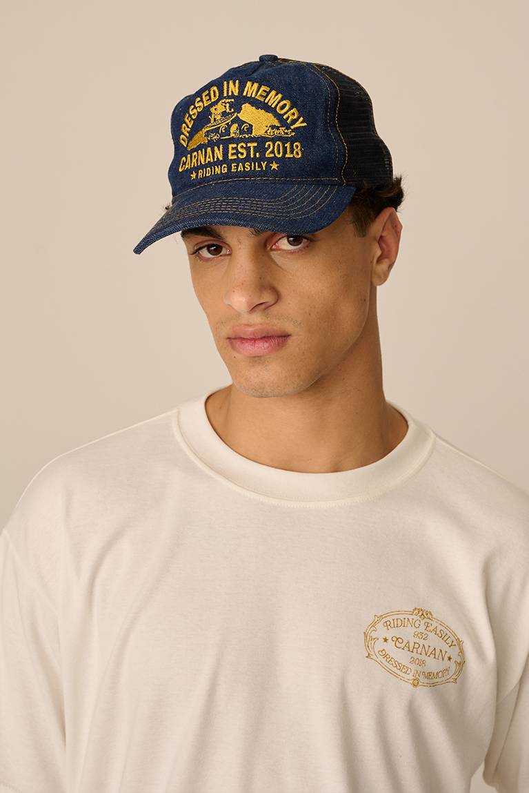 Boné Carnan Raw Denim Farm House