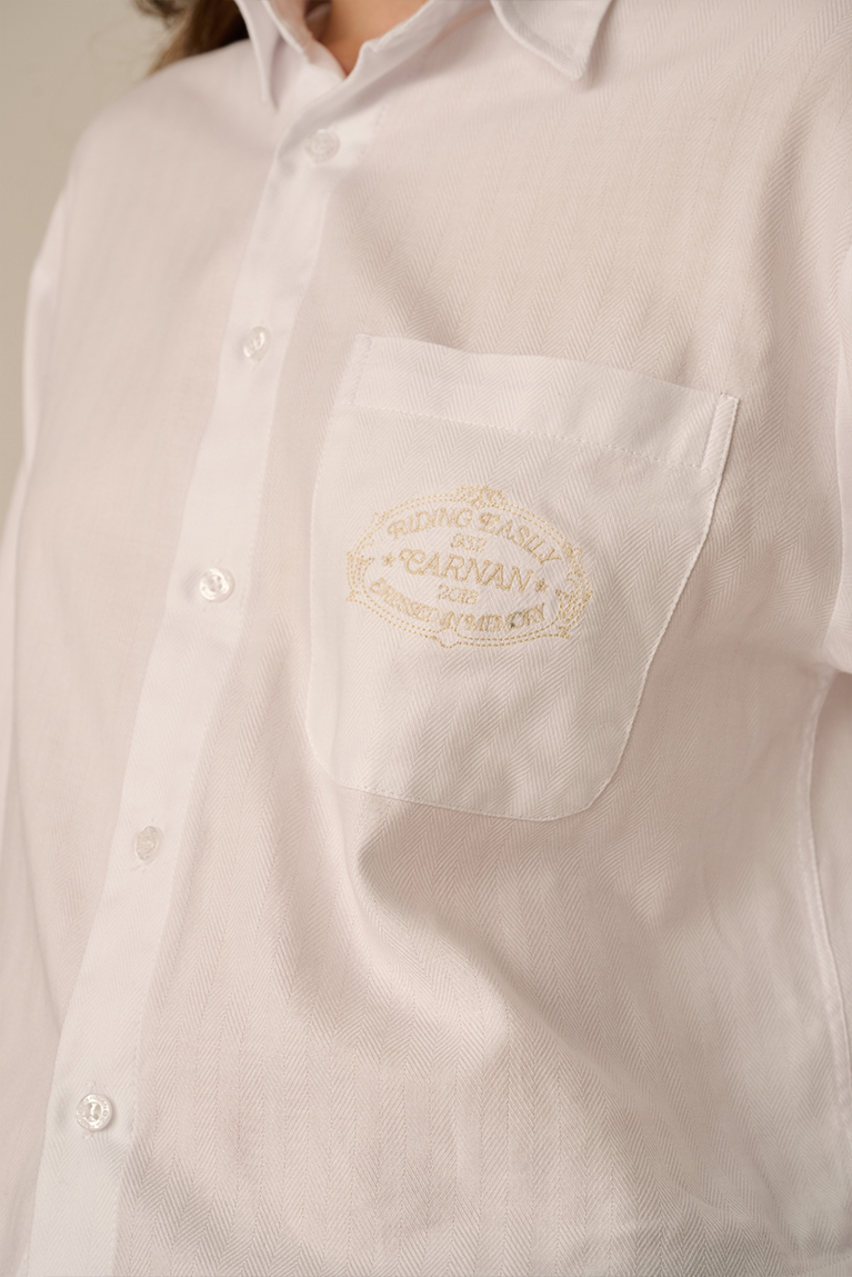 Camisa Carnan Home Crest Off White